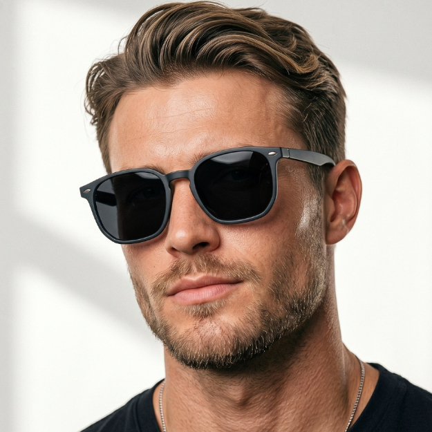 Óculos de Sol Tulum Hexagonal Premium Mais Vendido Flexível Praia Verão uv400 Feminino Masculino