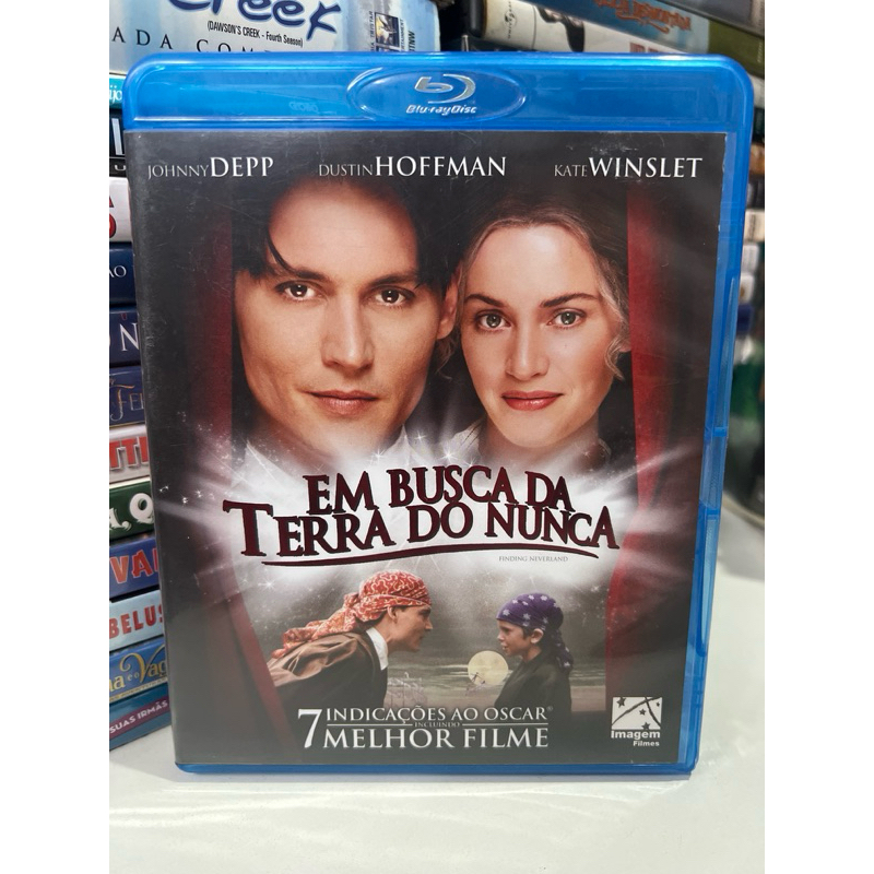 Em Busca da Terra do Nunca Blu-ray Original Johnny Depp Kate Winslet