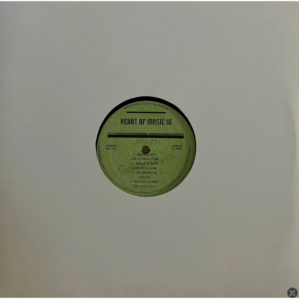 Lp Heart Of Music 10 - Double Key, Dj. Molella, Kim Sanders