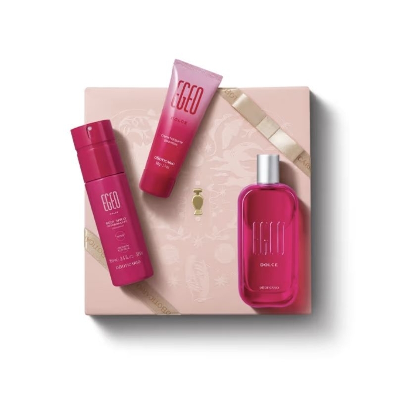 Kit Presente Dia Dos Namorados Egeo Dolce (3 itens)