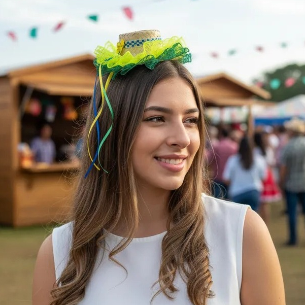 Tiara Do Brasil Caipirinha Festa Junina Copa