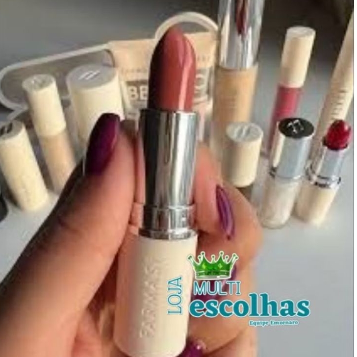 Batom Cremoso em bastão /bala Farmasi 4g macio - organico sem gluten vegano importado