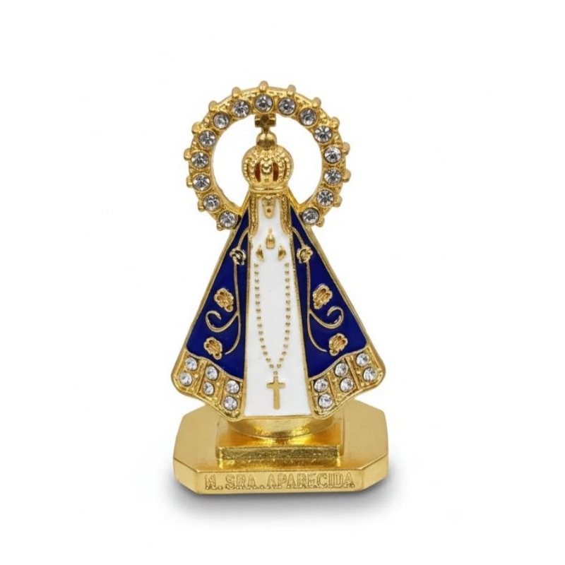 Linda Imagem Mini Ideal Para Carros Nossa Senhora Aparecida Decorativa