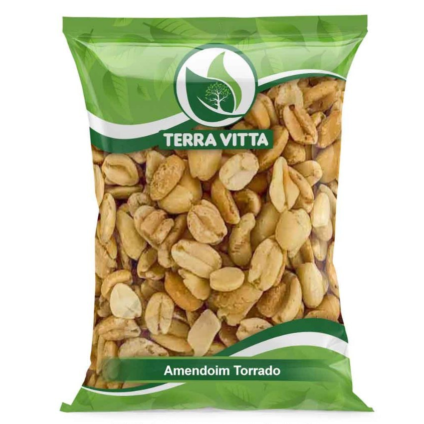 Amendoim Torrado S/pele C/sal - 1Kg
