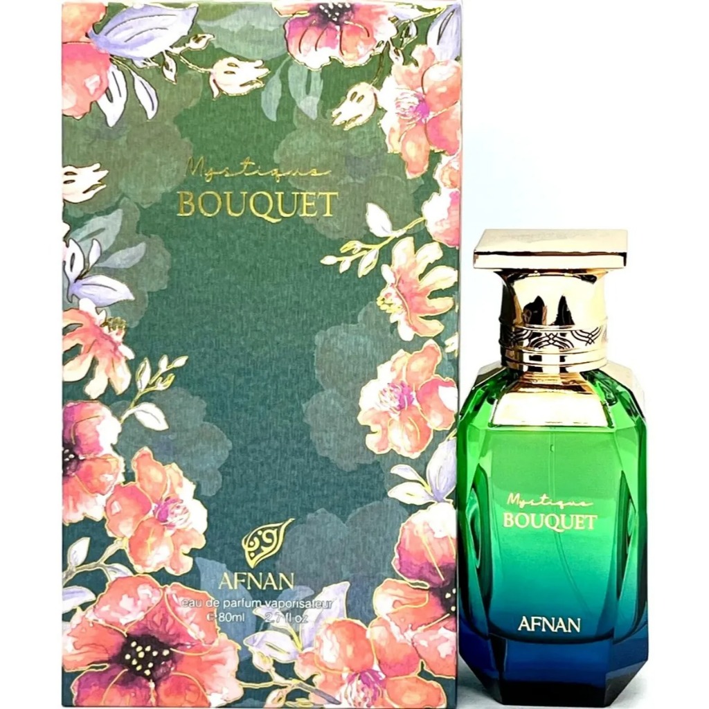 Afnan Mystique Bouquet Eau de Parfum 80ml - Mistério e Elegância