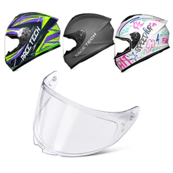 Viseira Cristal Capacete Race Tech Hit Monocolor Polivisor