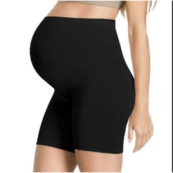 KIT 2 Bermuda Modeladora para Gestante Maternidade Lingerie Gravida