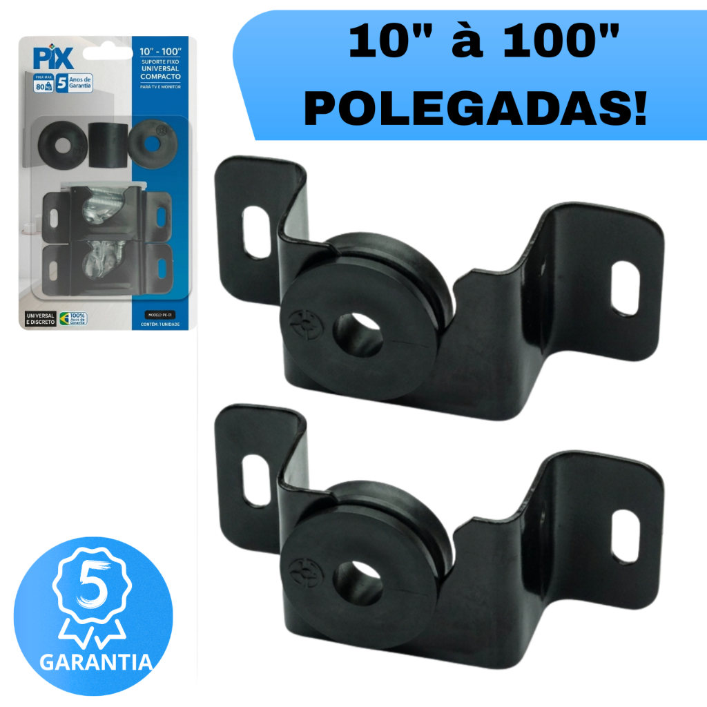 Suporte Tv Fixo Universal Parede Painel 10 32 40 42 48 50 55 58 60 75 80 90 Polegadas LCD LED