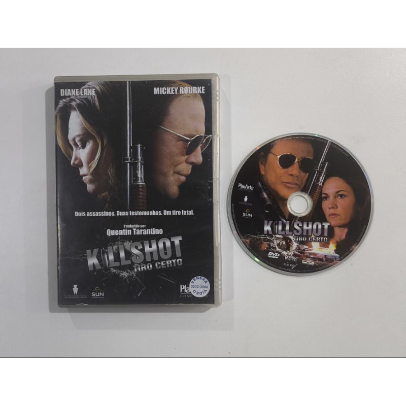 Dvd Filme - Killshot Tiro Certo - Quentin Tarantino