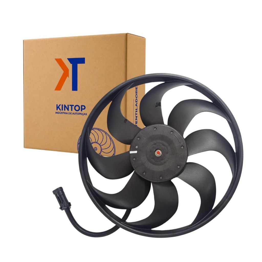 Ventoinha Radiador Eletroventilador 8 Pás 12v Para Jeep Compass 2.0 Renegade Toro 1.8 Após 2017