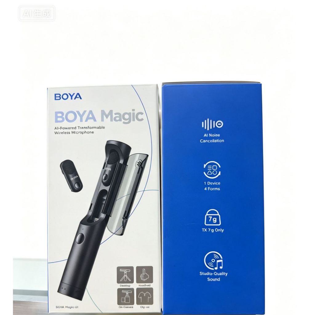 Microfone Lapela Boya Boyamini-magic 01Android E Iphone 15/16
