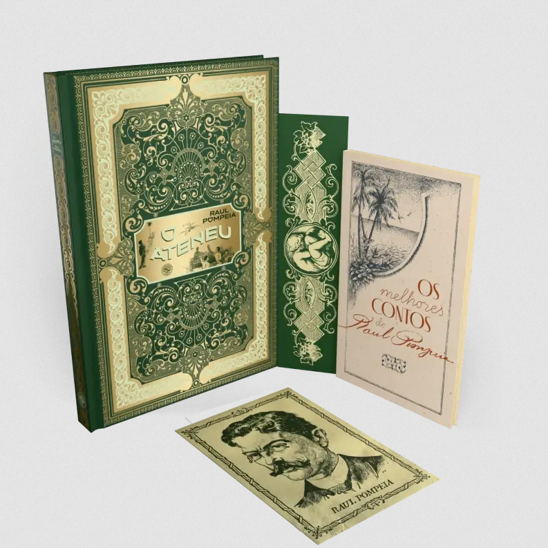 Livro O Ateneu Raul Pompeia Clube De Literatura Clássica Clc kxlv002-12