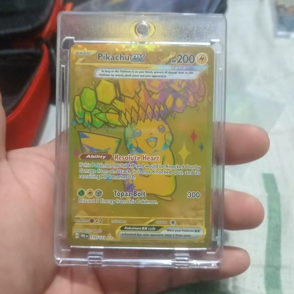 Protetor Magnético Acrílico Carta 35PT 6.4x9cm Alta Qualidade Photocard Pokémon Magic Yu-Gi-Oh