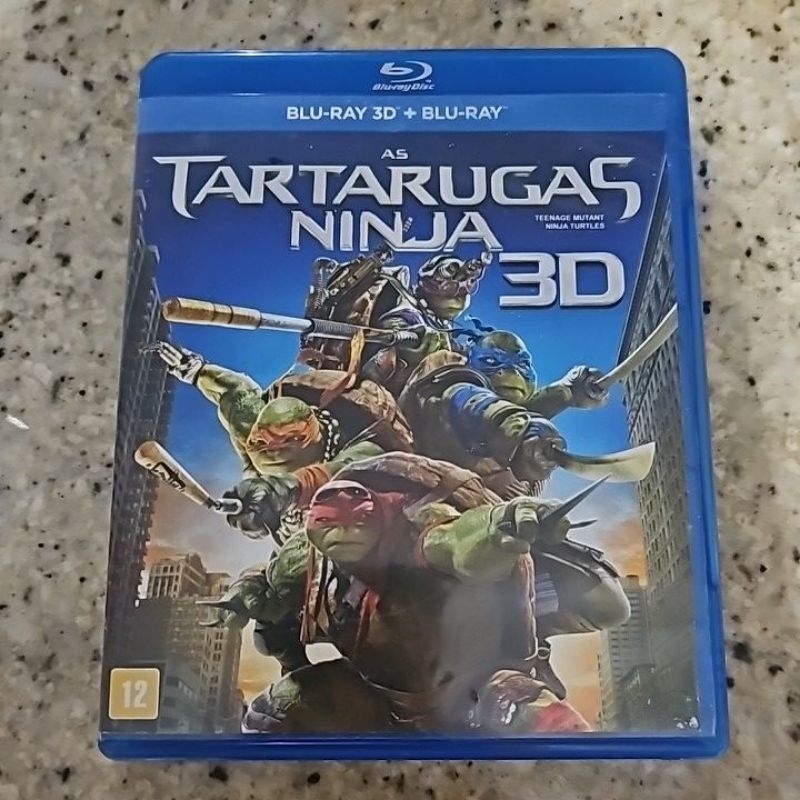Bluray 'As Tartarugas Ninja' Jonathan Liebsman (Leia a Descrição).