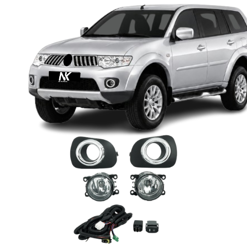 Kit Farol Milha Dakar 2011 2012 13 C/grade C/moldura Cromado 1ª Linha Novo