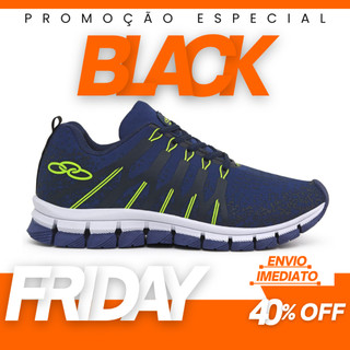Tênis masculino academia caminhada treino corrida leve esportivo 34 ao 43 promoção