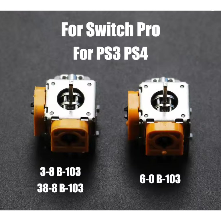 2 Analógicos 3d Magnéticos Hall Effect Para Dualsense De Switch Pro , Ps5 , PS4 , Xbox One e Series e Xbox 360