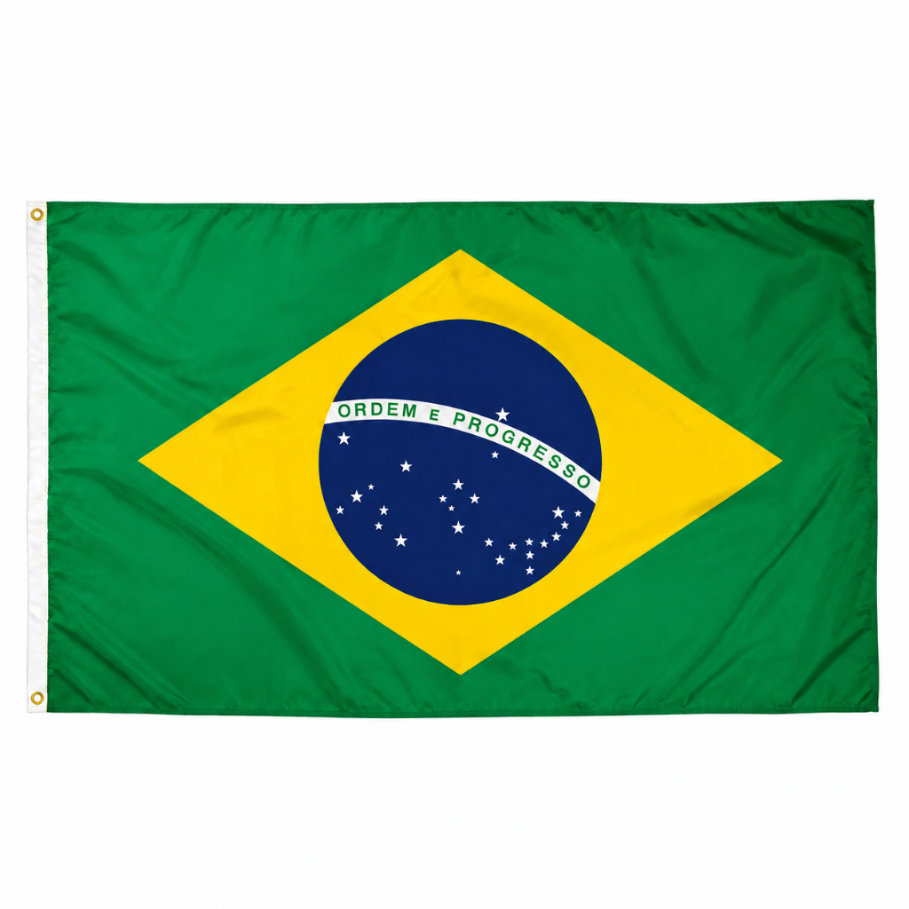 Bandeira do Brasil 140x90 Copa do Mundo Jogo Decoração