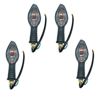 Kit De Pisca Seta Suzuki Haojue Dk 150 160 Nk150 Completo Fumê