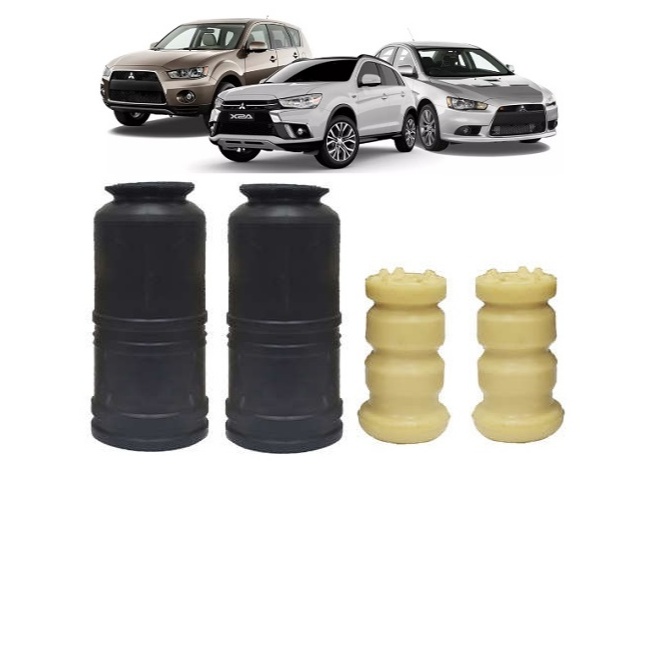 Kit Batente Coifa Amortecedor Traseiro Asx / Lancer / Outlander