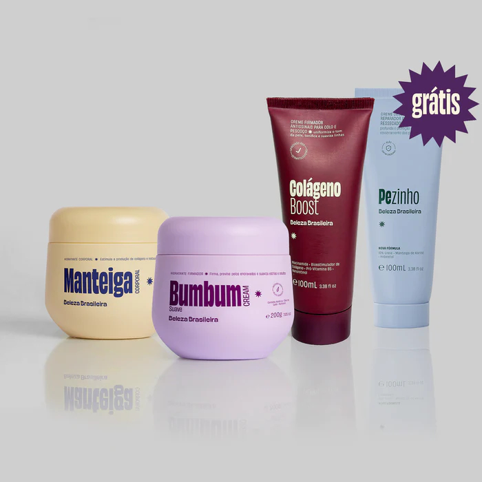Kit Sono da Beleza Completo | Firmeza + Hidratação + Colágeno + Pés Macios