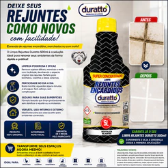 💚 Limpa Rejuntes Encardidos Duratto 500ml – Limpeza Profunda e Resultado Impecável