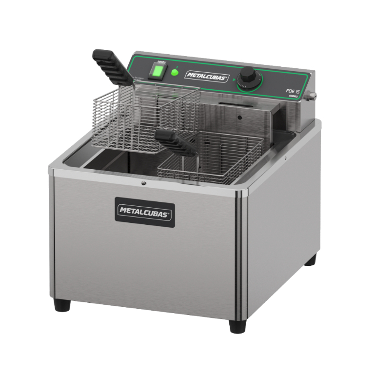 Fritadeira Elétrica Zona Fria 15l Foe 5.5Kw - Metalcubas