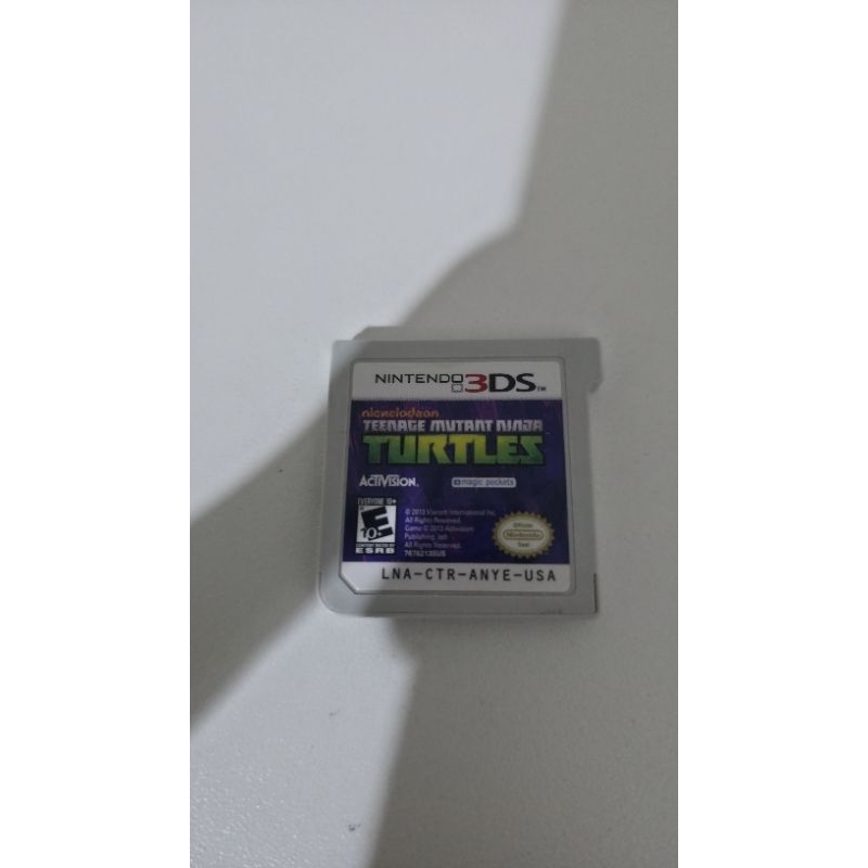 Teenage Mutant Ninja Turtles 3ds Usado