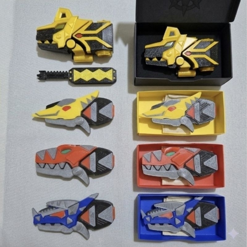 Morfador Power Rangers Dino Trovão (Dino Thunder) Premium - Tamanho Real da serie