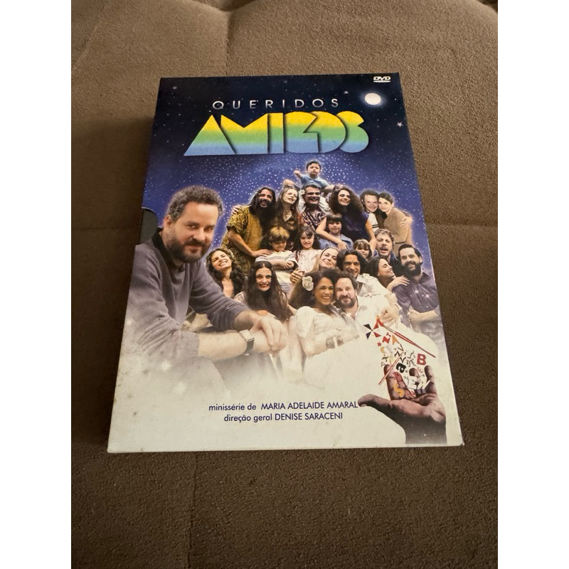 Box Dvd Queridos Amigos- 4 Discos- com Dan Stulbach- Raríssimo