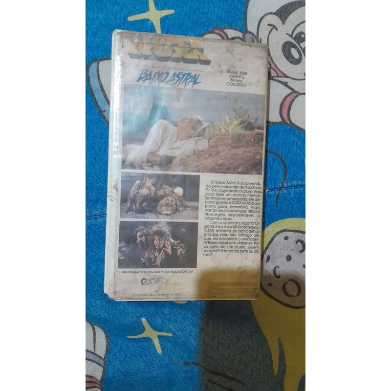 VHS SUPER XUXA CONTRA BAIXO ASTRAL