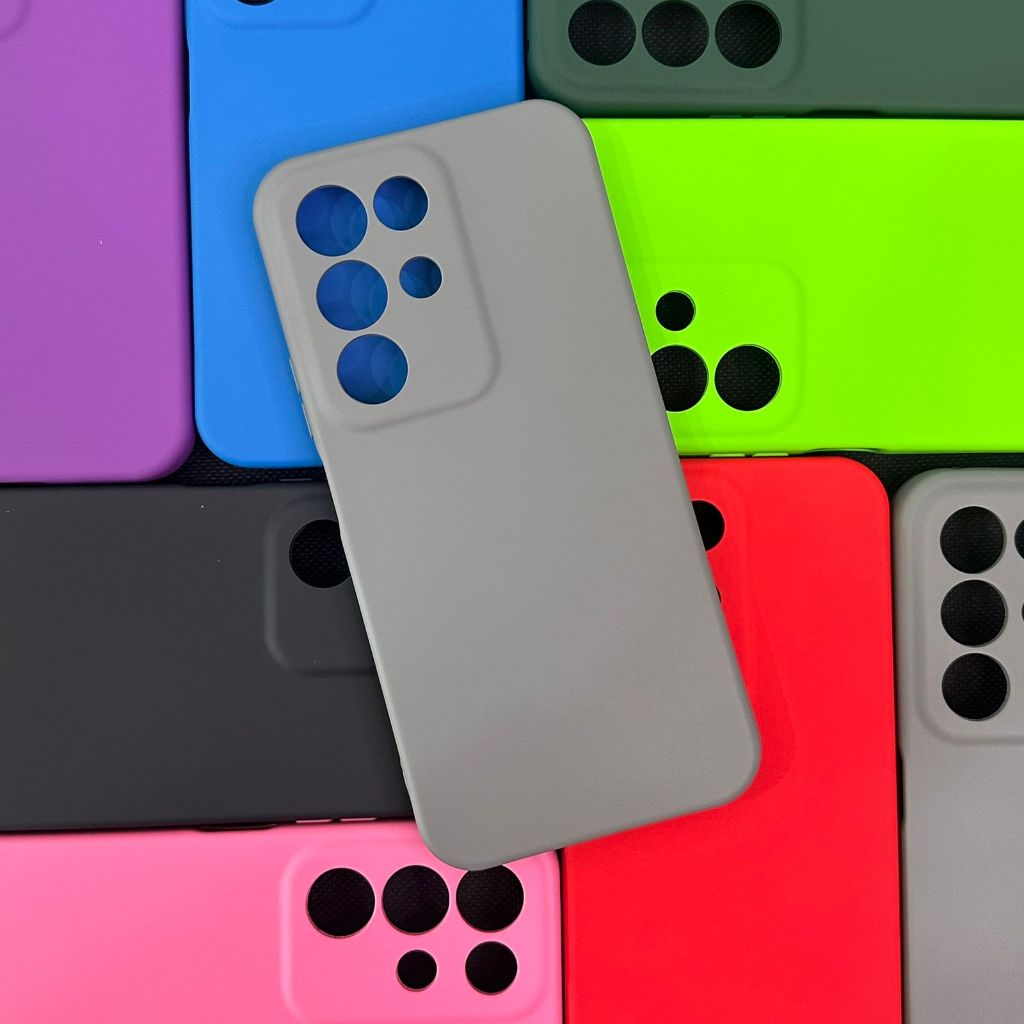 Capa ou Capinha + Pelicula 3D Para Realme C85 Case Silicone Aveludada