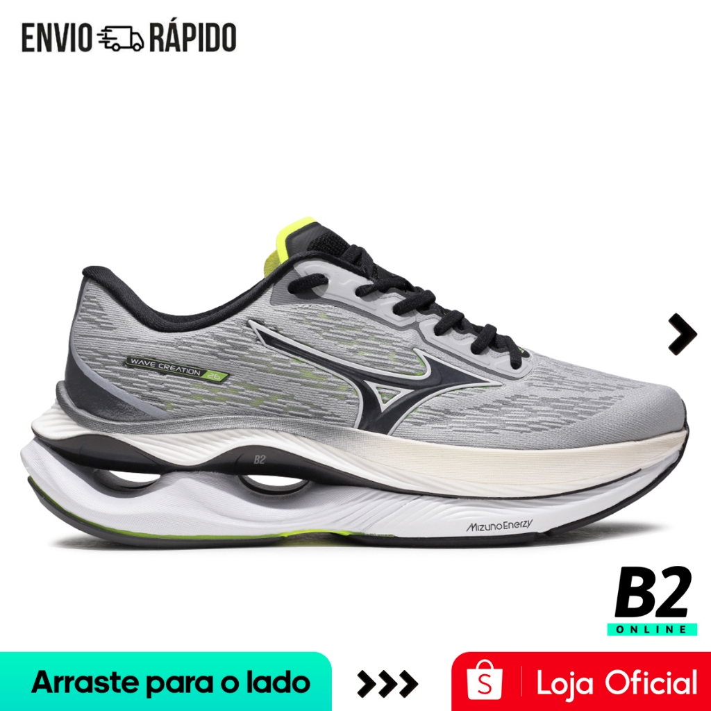 Tênis Mizuno Wave Creation Esportivo Masculino Original com Nota Fiscal e Garantia