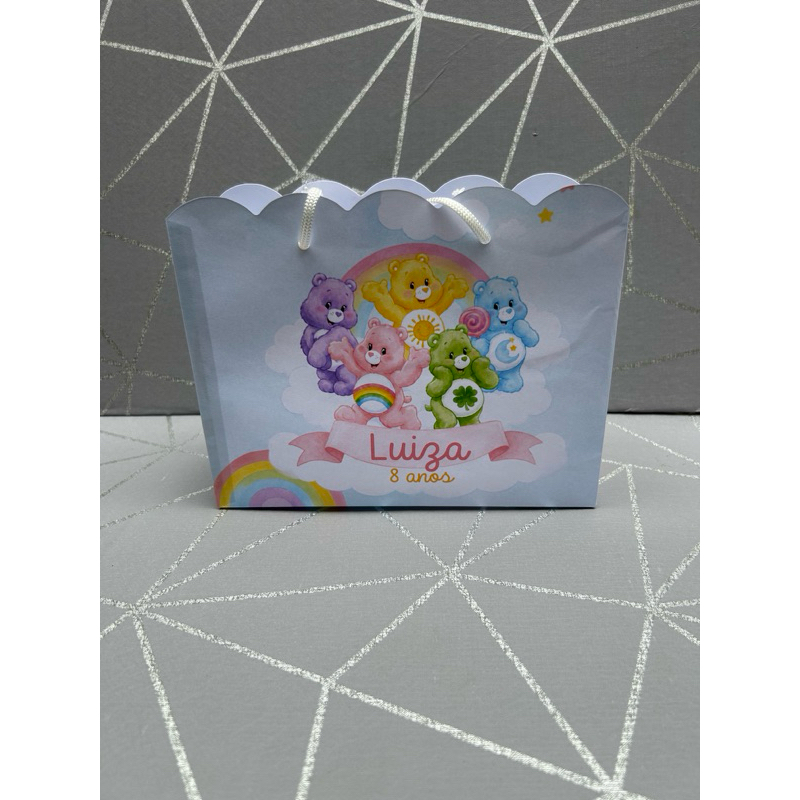 SACOLINHA PERSONALIZADA URSINHOS CARINHOSOS | PEGUE E MONTE | Surpresa | Lembrancinha | Aniversário