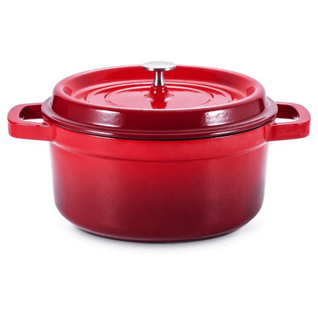 Panela Caçarola Revestimento Antiaderente Cerâmico 2,3/4,2/6,0 Litros Vermelho