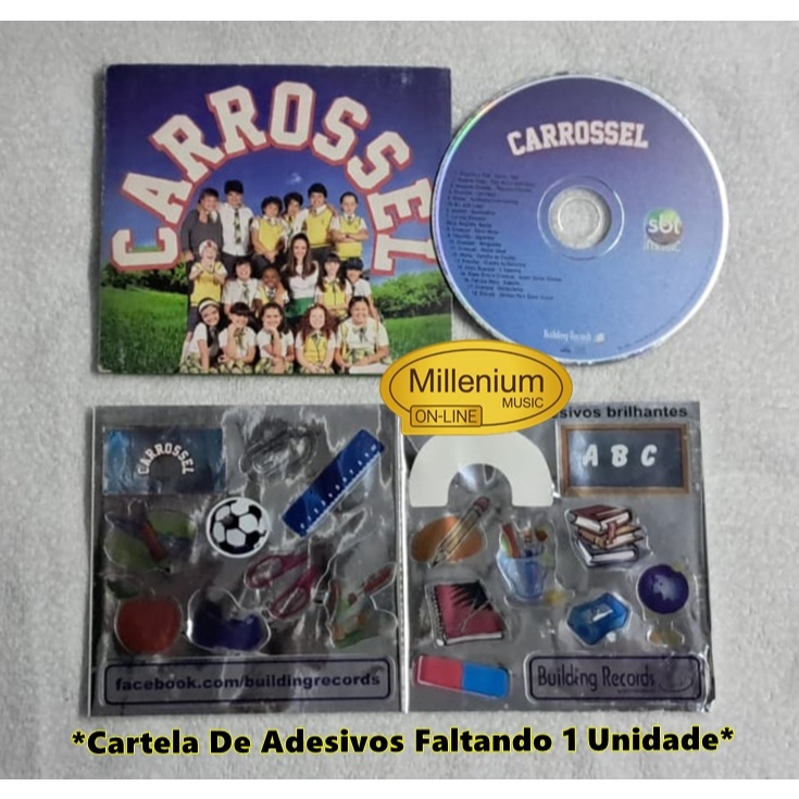 CD Carrossel Trilha Sonora Da Novela 2012 Original Gravadora Colecionadror Ótimo Estado