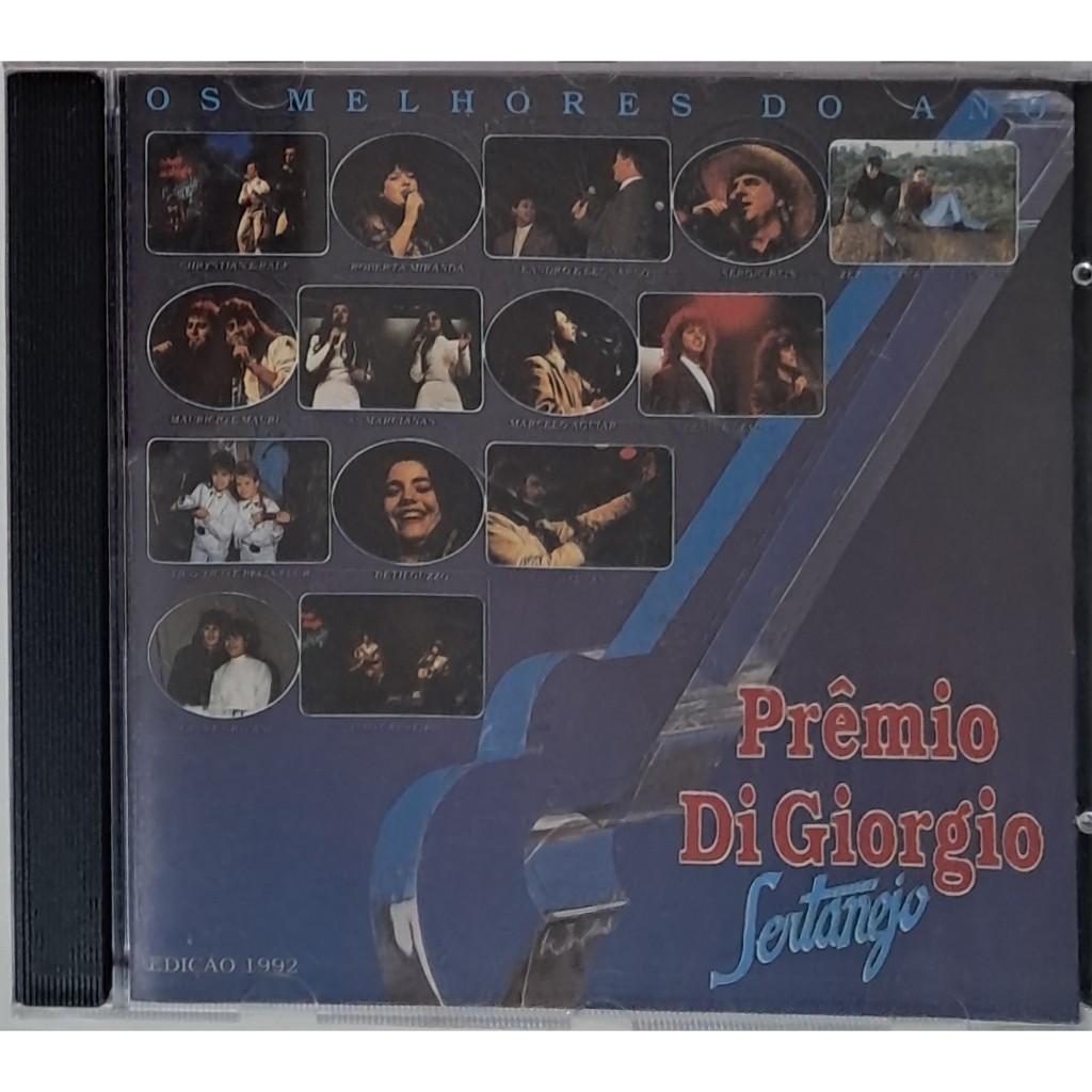 CD Prêmio Di Giorgio Sertanejo - As melhores do ano