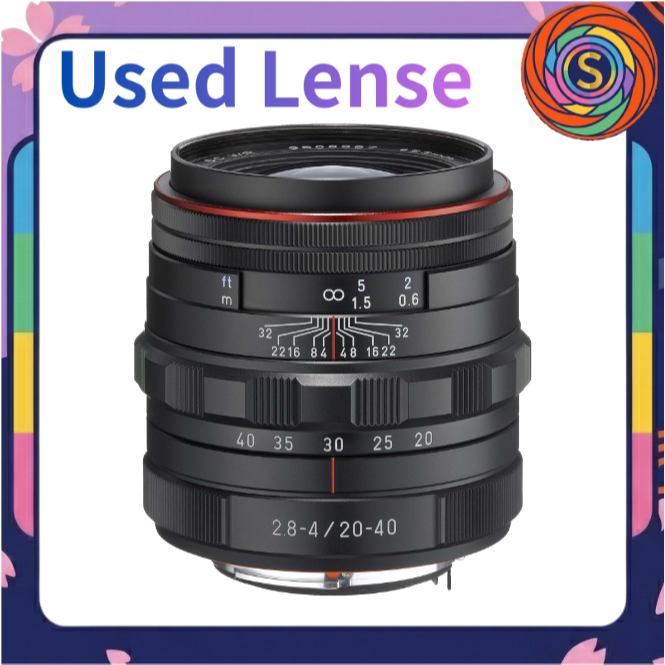 [Secondhand] Pentax HD PENTAX-DA 20-40mm F2.8-4 ED Limited DC WR Standard Zoom Lens K-Mount APS-C DSLR used pre-loved