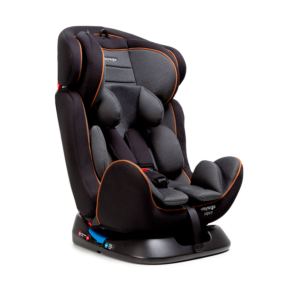 Cadeirinha de Bebê Legacy para Auto 0 até 36kg Cinza e Preta Voyage