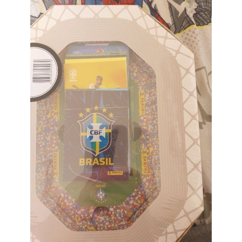 copa do mundo estágio lacrado produto oficial panini 60 cards exclusivos da seleção brasileira