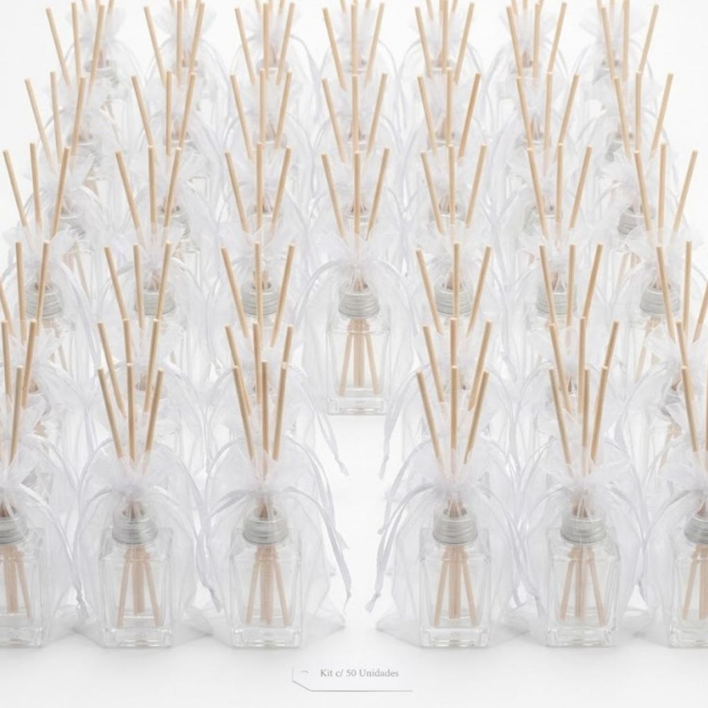 Kit 50 Mini Difusores de Ambiente para Lembrancinhas | Casamento, Aniversário, Chá de Beb…