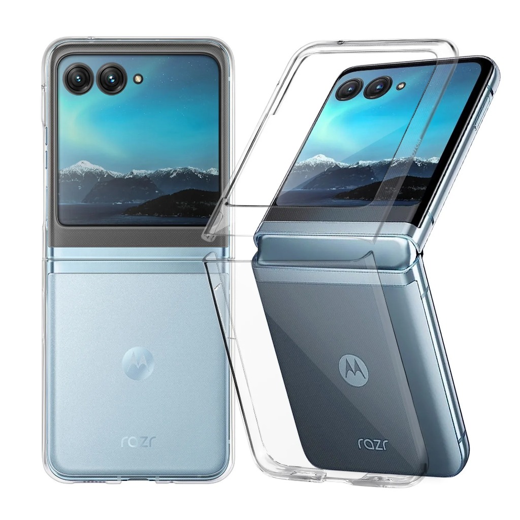 Capinha Capa Para Motorola Razr 40 50 60 70 Slim Case Transparente Protetor Acrí