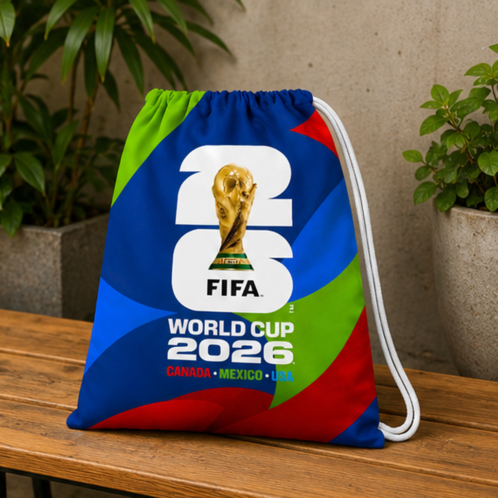 Kit Mochilinha Sacolinha Mochila Saco Sacochila Saquinho Lembrancinha Brinde Aniversario Personalizadas Copa do Mundo