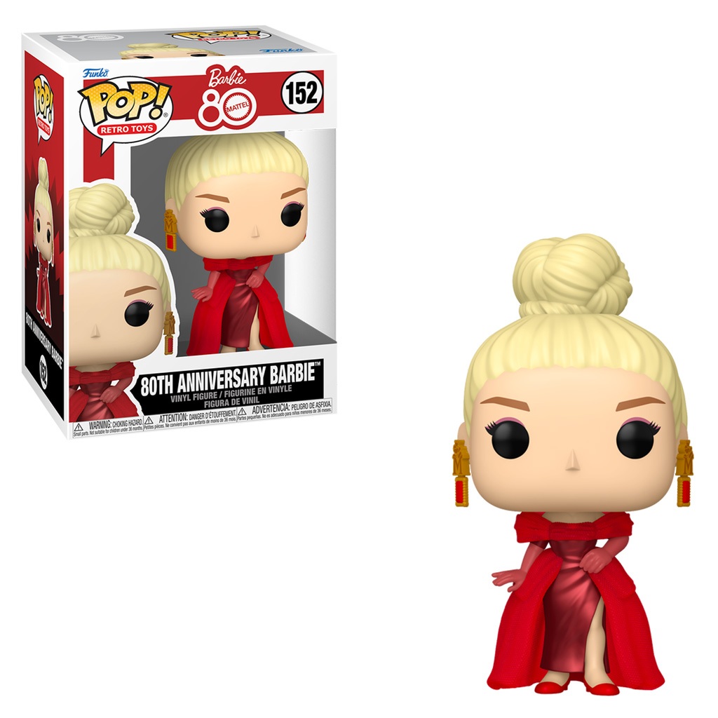FUNKO POP RETRO TOYS 85TH ANNIVERSARY - BARBIE 152 NOVO ORIGINAL