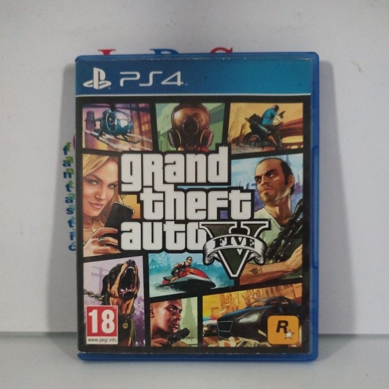GRAND THEFT AUTO 5 GTA 5 JOGO ORIGINAL PARA PLAYSTATION 4.