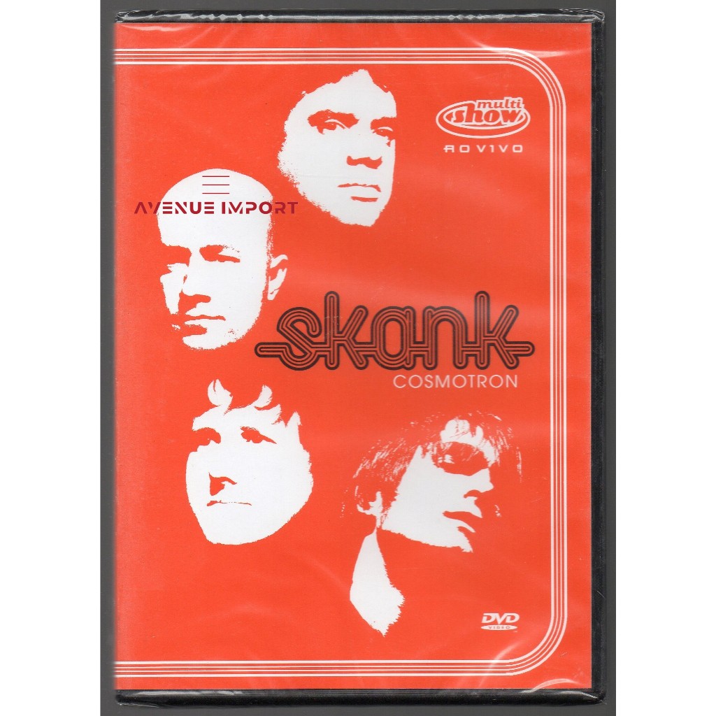 DVD Skank - Cosmotron, Multishow Ao Vivo