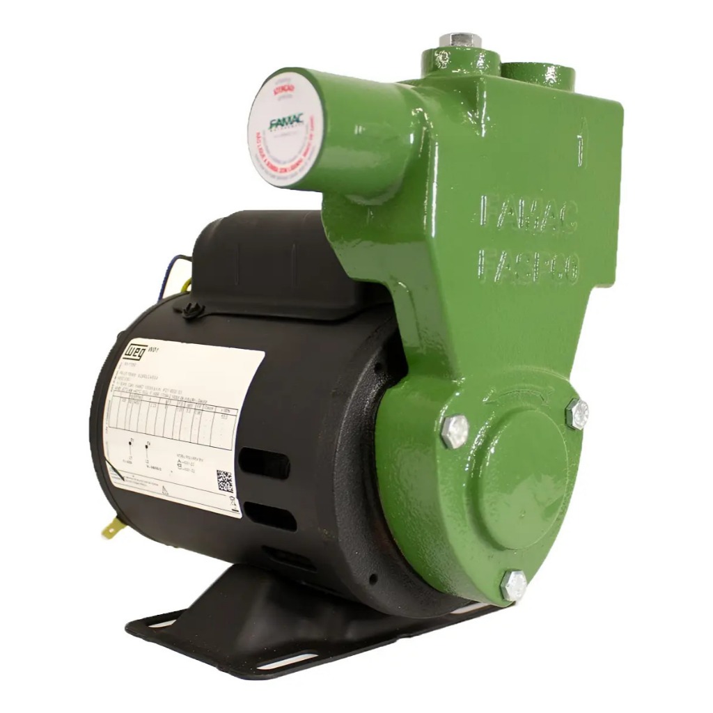 Motobomba Autoaspirante Famac 1/2hp Fasp60-1  127v Mono