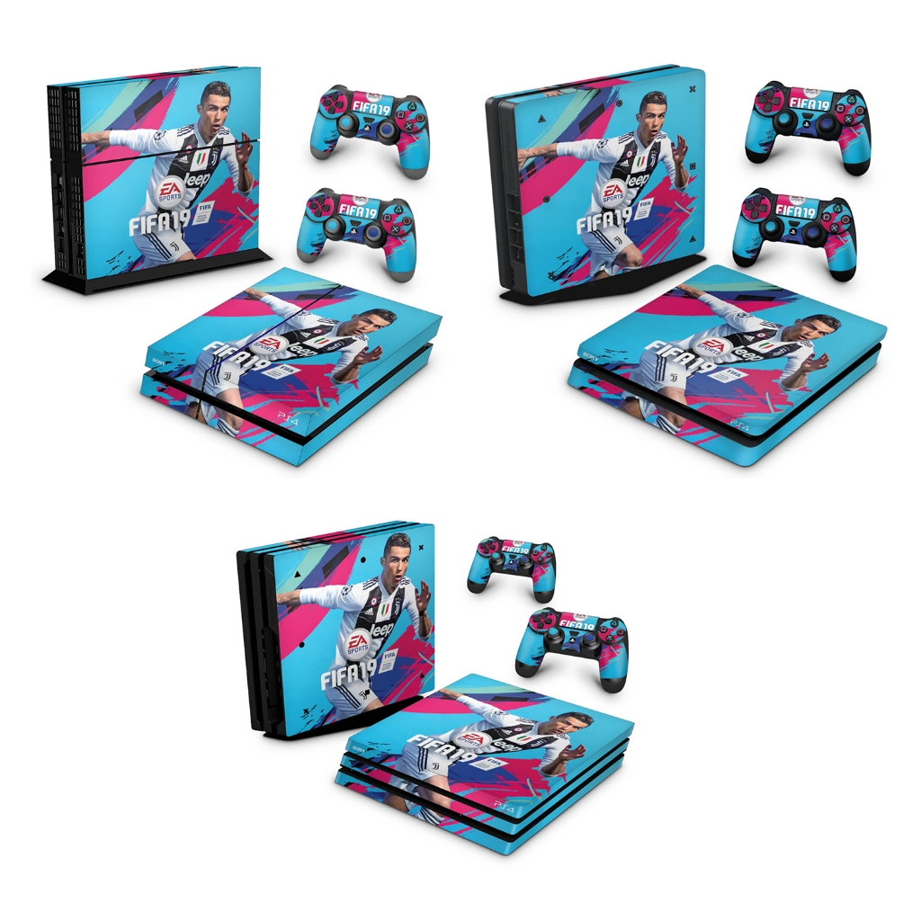 Skin Anti-Rage para PS4 FAT, SLIM ou PRO - 309 - Skin Playstation 4