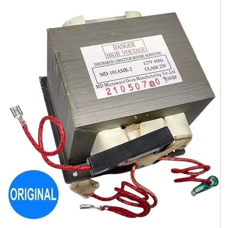 Transformador de Alta Para Microondas Electrolux 110v 120v 60hz  MD-101AMR-2 Original
