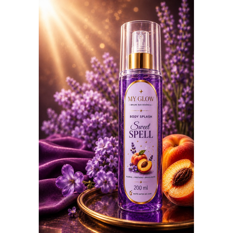 Body Splash Sweet Spell 200ml | Perfume Feminino Inspirado Love Spell | My Glow